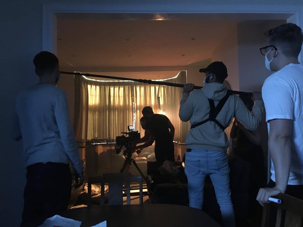 Behind the scenes on set with Nicole Favarelli
