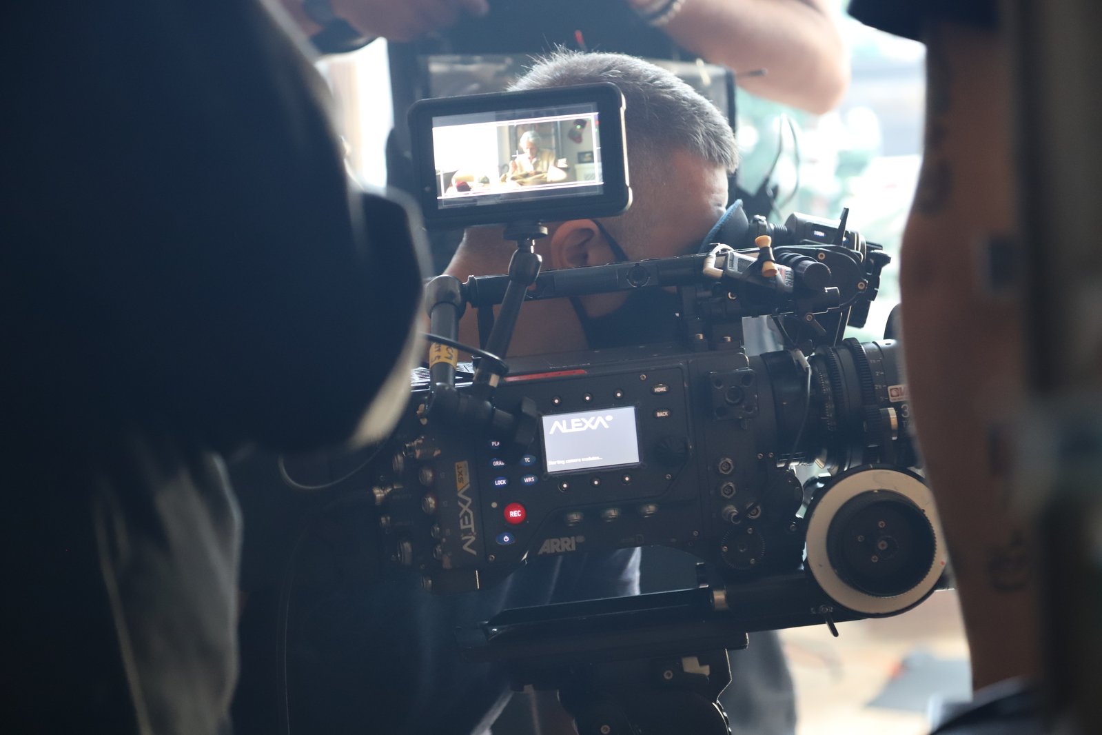 Behind the scenes on set with Nicole Favarelli