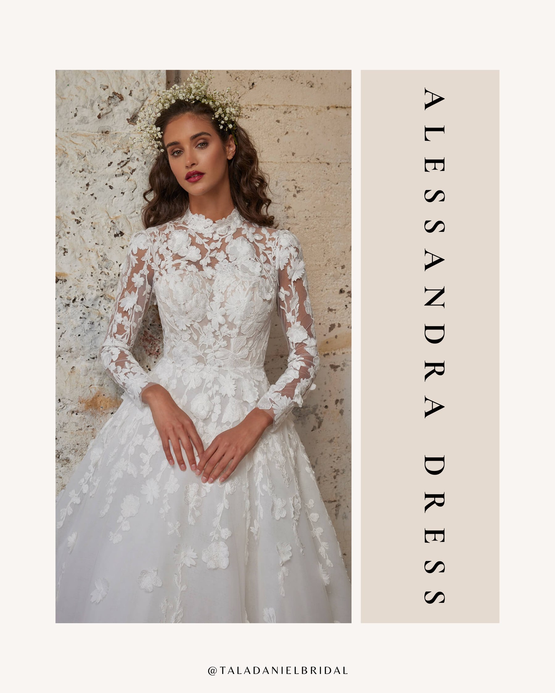TalaDaniel Bridal campaign image
